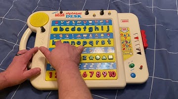Circuit Bent Talking Little Smart Alphabet Desk Part 1