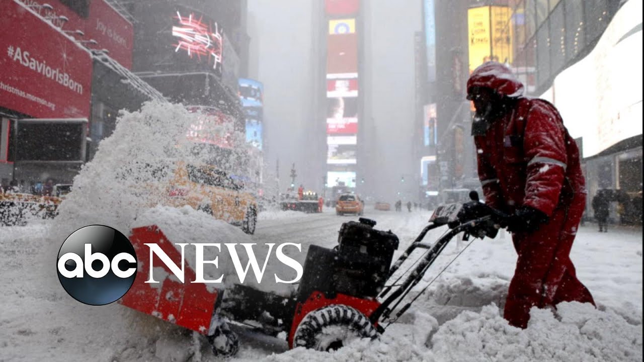 Images From the Blizzard of 2016 - YouTube