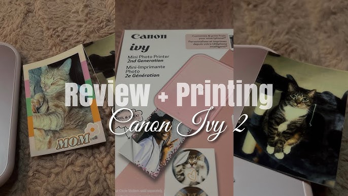Canon Ivy Mini Photo Printer review • The Printer Jam