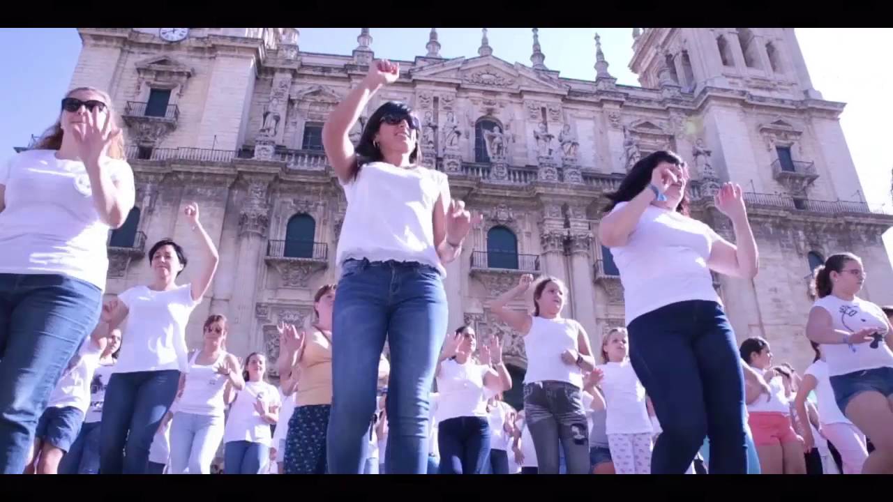 Flashmob de Aspace Jaén por el Día Mundial de la Parálisis Cerebral