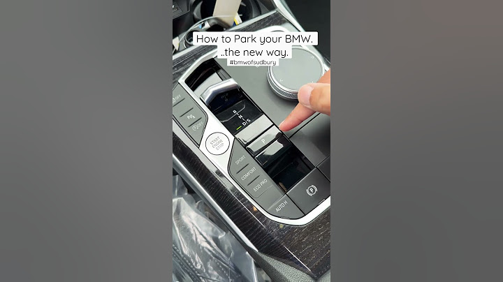 The NEW way to PARK a BMW!