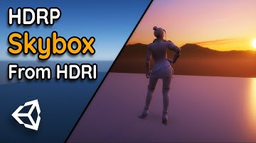 Adding a Skybox in HDRP using HDRI in Unity