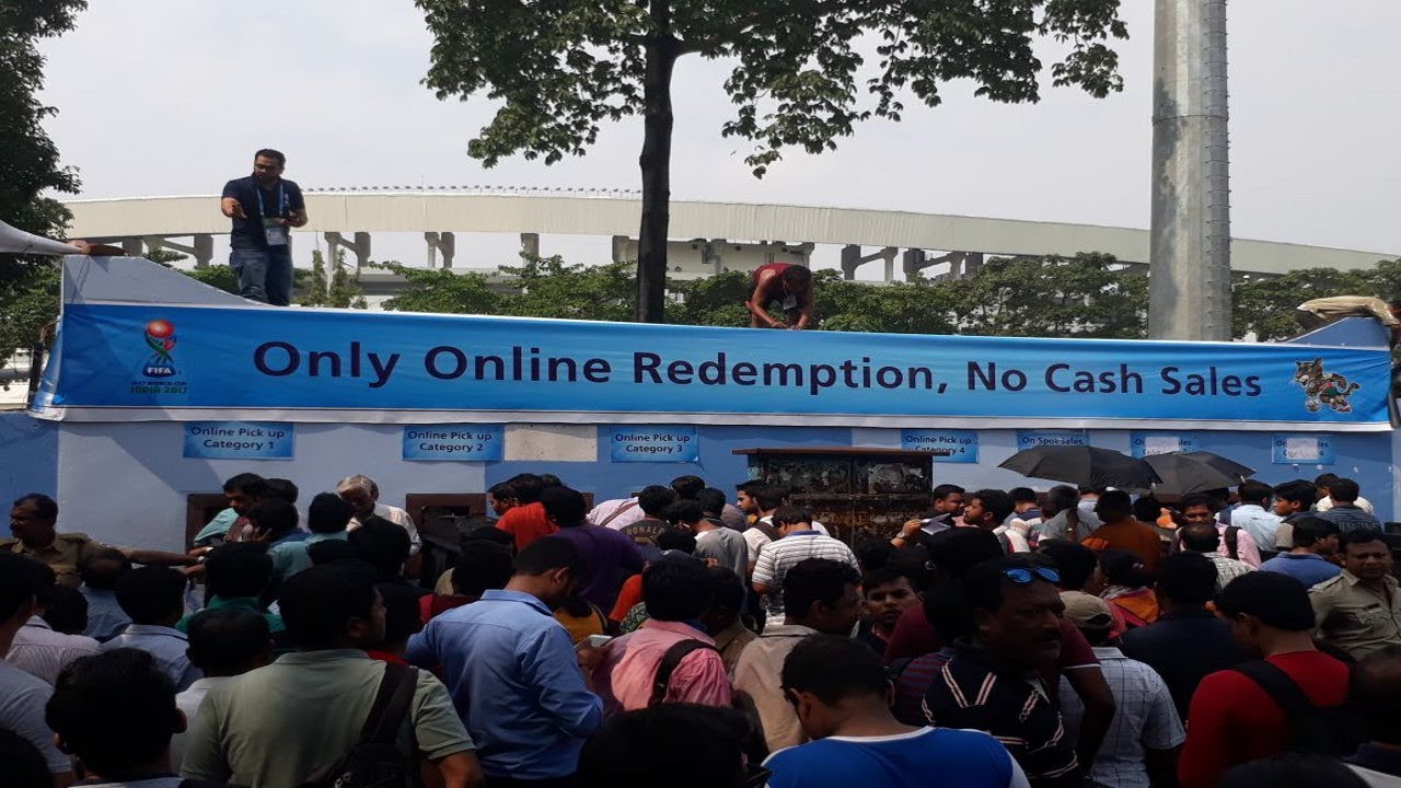 Crazy response in Kolkata to collect the tickets for the epic semi-final | FIFA U17 WC