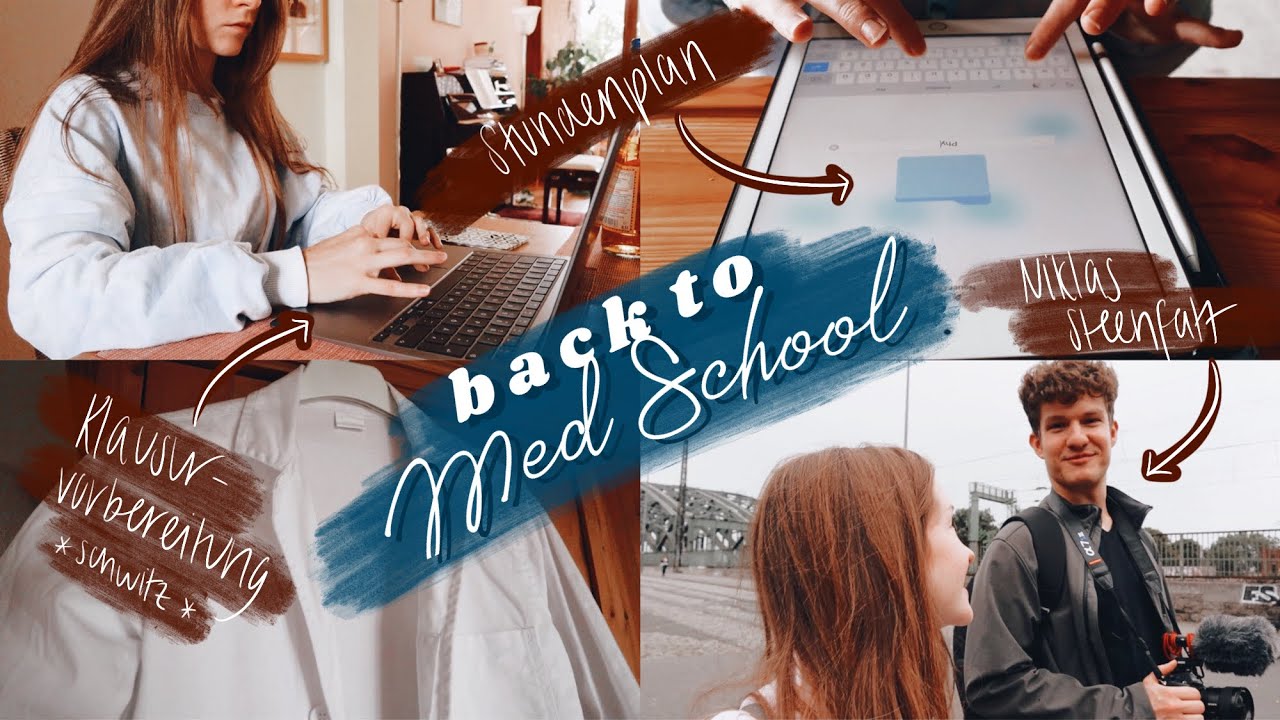MEDIZIN UNI VLOG || Mein 1. Tag im Physikumssemester! (& City Tour mit @Niklas Steenfatt )