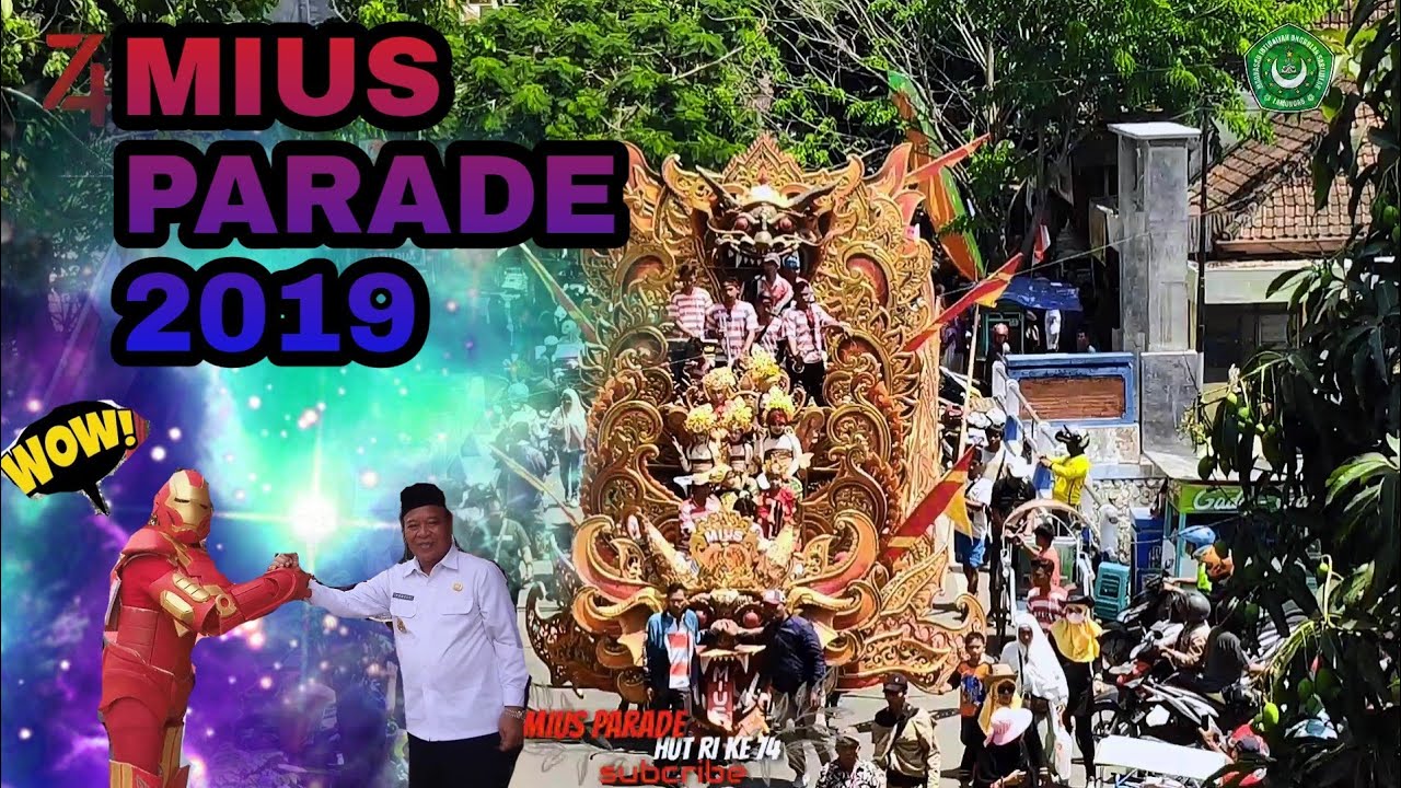 KARNAVAL MIUS HUT RI KE 74 | MIUS PARADE 2019