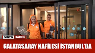 Galatasaray kafilesi yurda döndü | Manchester United 2 - 3 Galatasaray