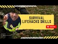 Srvival Bushcraft Skills in the WILD #camping #survival #outdoors #lifehacks #bushcraft
