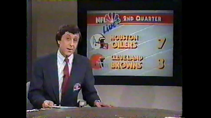 1987 week 5 Halftime Highlights Len Berman disgust...