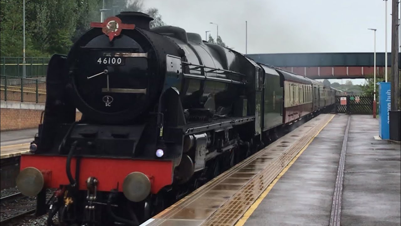 BR 46100 Royal Scot hauls LSL 134O from Crewe to Scarborough