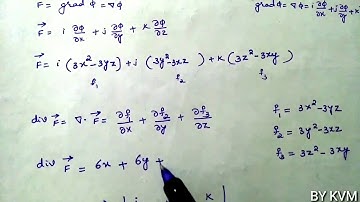 Divergence & Curl(solenoidal & Irrotational)