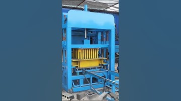 GiantLin QT4-18 automatic hydraulic concrete block making machine for 8, 6 4 inch hollow blocks
