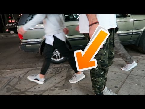 FAKE Supreme Yeezys at the mall EXPOSED! Do I giveaway free Yeezy Boost?