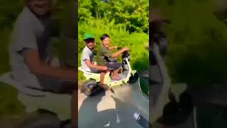 Naik Motor Jatuh Kasihan