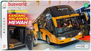 AVANTE H8 Grand Captain Ini Punya KANDANG MACAN Mewah Lho 😍 | Busworld Southeast Asia Jakarta 2024