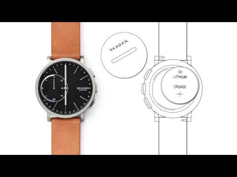 SKAGEN Hybrid Smartwatch | How to Replace Battery and Change Strap