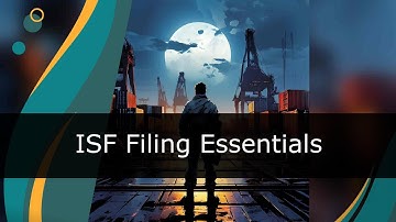 Master ISF Filing: Key Data Management Tips