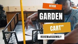 VEVOR Garden Cart|Review with Full Assembly