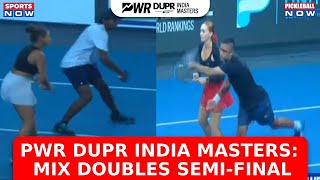 PWR DUPR India Masters 2024 Mix Doubles SF | Armaan Bhatia/V Reek Vs Vishal Masand/Sarah Burr |Watch