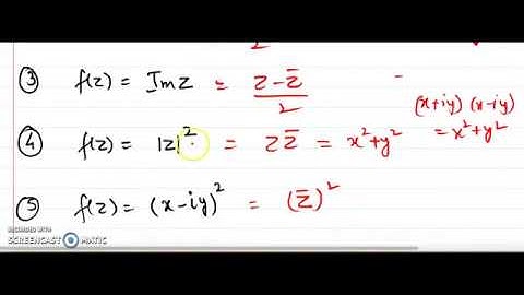 Nowhere Analytic functions examples ( useful clue to identify such functions) part-3