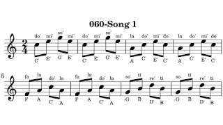 060-Song 1 music sheet
060-Song 1
Music sheet and PDF file are available at my website https://mtbink.com/song-book/060-song-1.html
YouTube playlist (song book 2): https://www.youtube.com/playlist?list=PL_sb6JEzVuR8GzAJ75gokTowJ6uXlXARU 060-Song 1 music sheet
