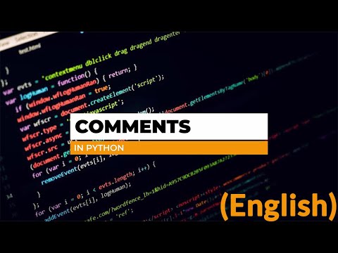 3. "Comments" in Python.