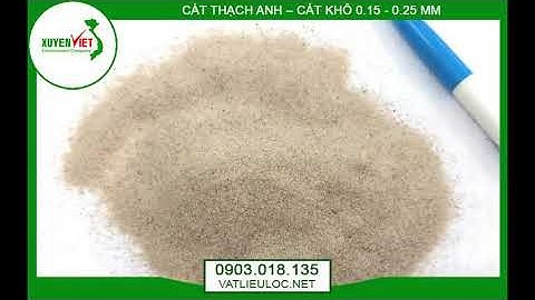 Các sỏi thạch anh lọc nước, cát bắn tàu, cát chống thấm giá rẻ - CÔNG TY MÔI TRƯỜNG XUYÊN VIỆT