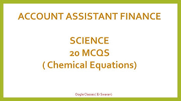 JKSSB/Account Assistant /Inspector/Sub Inspector etc./General Science/Chemistry MCQs/ Lec- 4