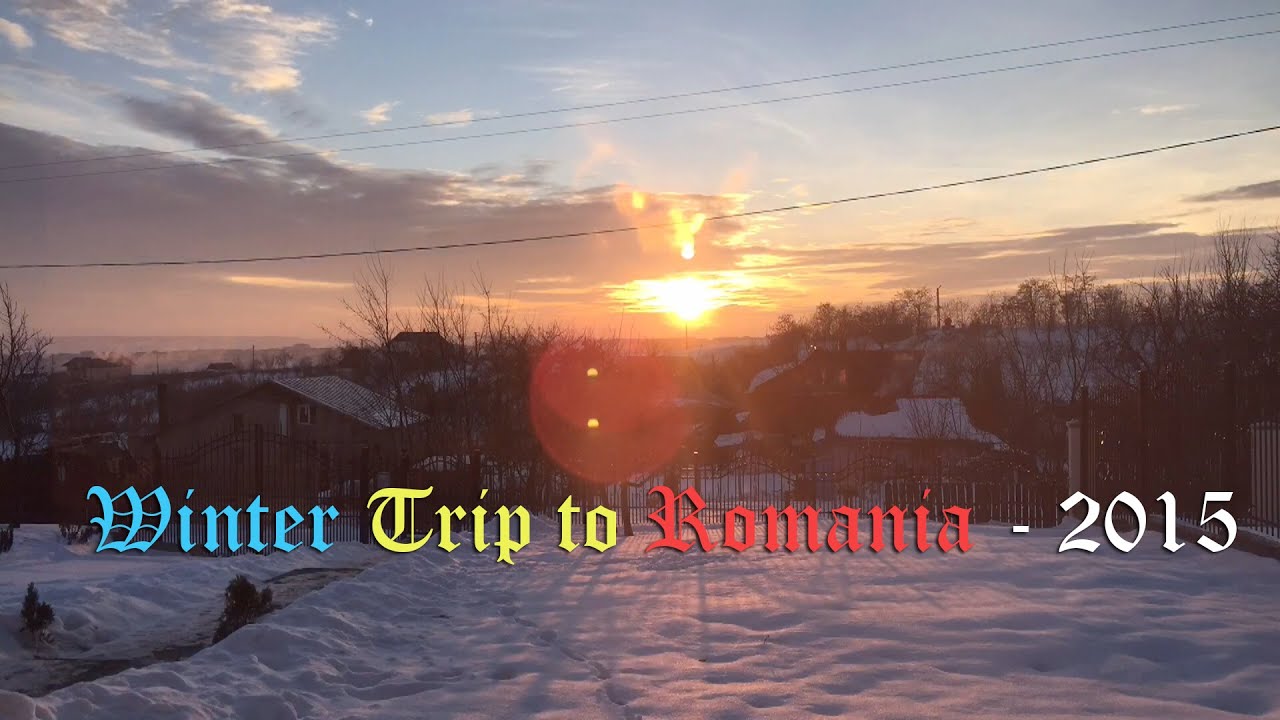 Winter trip to Romania 2015 - Bogdan Pascal - YouTube