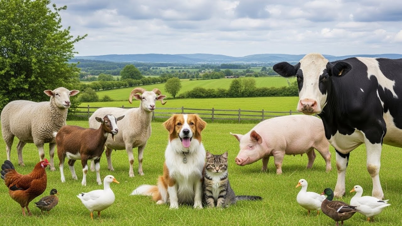 Farm Animal Food Bee ,Dog ,Chicken ,Cow ,Rabbit ,Buffalo ,Puppy ,Monkey ,Elephant   Animal Videos
