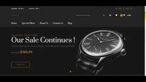 How to install Mirora watch responsive opencart theme
