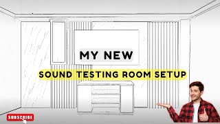 Sound Testing Room Setup//Sound setup design room//Sound Acoustic Room