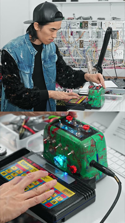 Glitch toaster gave an incredible bass line