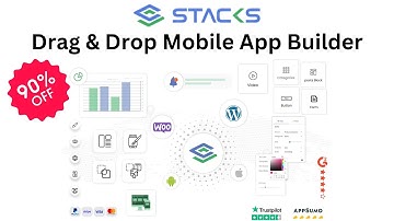 Stacksmarket Review | Stacks Lifetime Deal $49 - The most powerful Drag & Drop Mobile App Builder