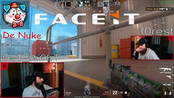 THE ELO REDEMPTION "FAIL" |NUKE| F0REST ft. GET_RIGHT | CS2 FACEIT