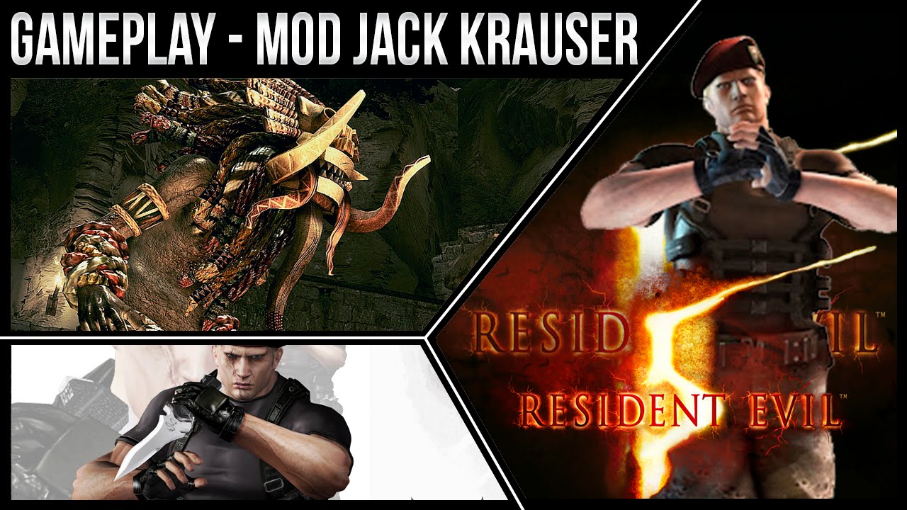 Jack Krauser  Resident evil, Resident evil 5, Resident