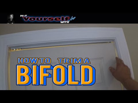 Bifold Doors, How I Trim A Bi-fold door