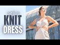 EASY KNIT DRESS DIY *with knot detail* - THISISKACHI DIY