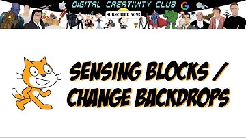 Scratch Tutorial  Sensing Blocks Change Backdrops