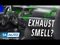 Exhaust smell inside your car or truck why does it only happen on the defroster setting