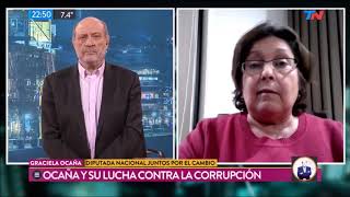 Graciela Ocaña apuntó contra la falta de transparencia judicial en el crimen de Gutiérrez