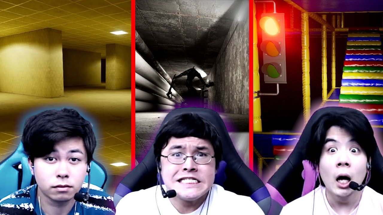 不気味な部屋の迷宮ホラーゲーム / Backrooms: Escape Together【総集編】