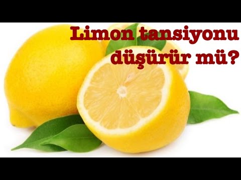 Limon Tansiyonu Düşürür Mü? | Yüksek Tansiyonu Olanlar İçin Öneriler