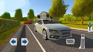 AUDI A7 Real City Driving Parking Simulator #1- Roundabout 2 Android Gameplay screenshot 4