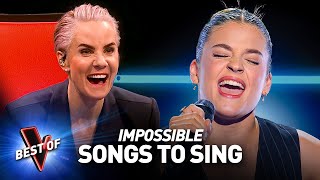 : The HARDEST songs to sing on The Voice Blind Auditions