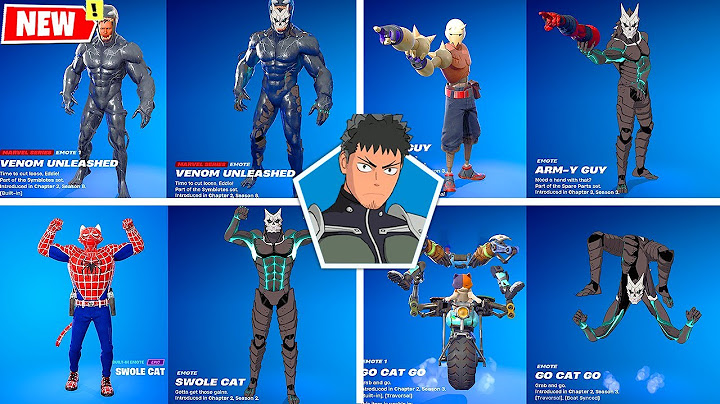 Fortnite Kafka Hibino (Kaiju No. 8) doing Glitched Built-In Emotes and Funny Dances シ
