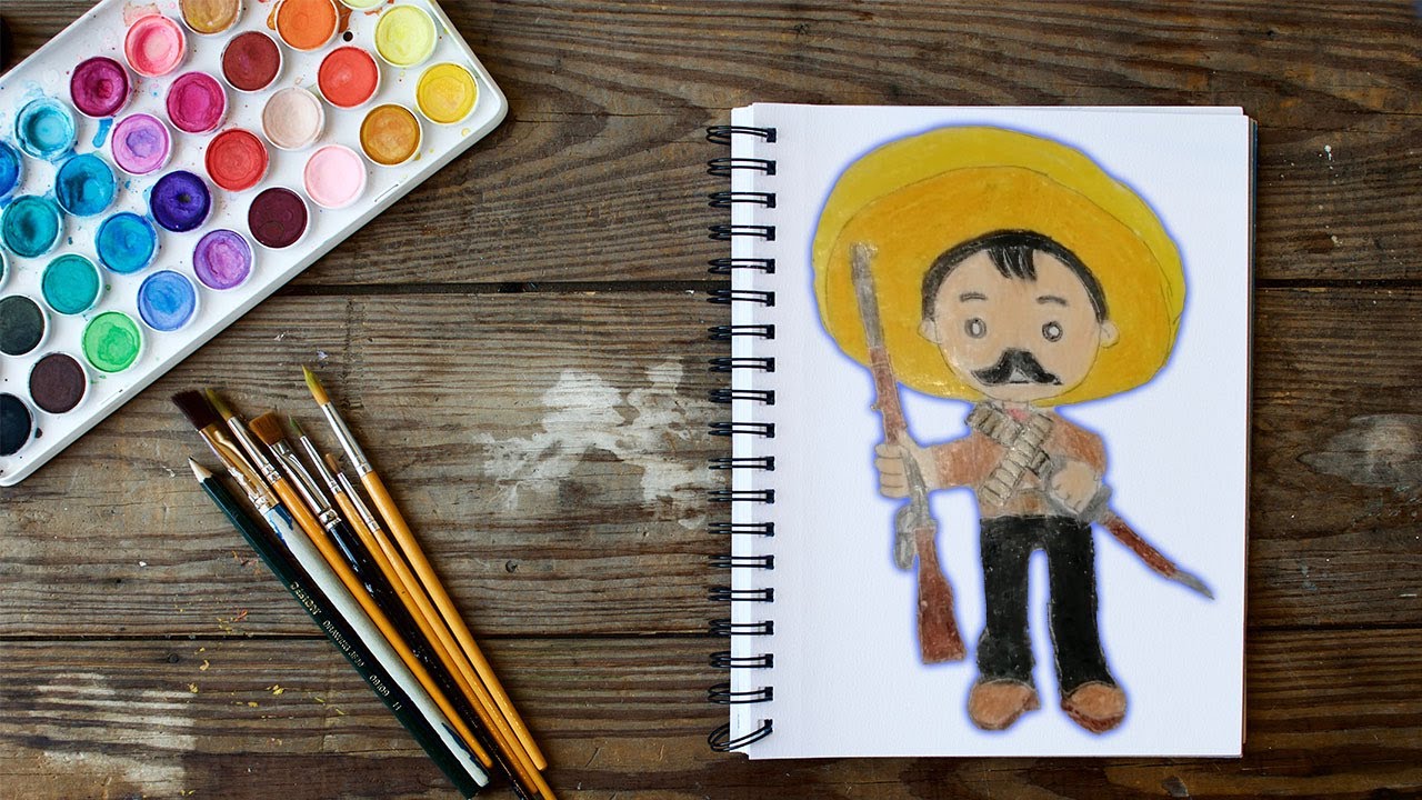 Dibujo de Emiliano Zapata animado - thptnganamst.edu.vn