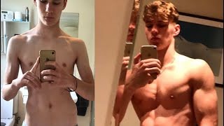 My 1 Year Body Transformation Skinny To Muscular Calisthenics Skills My 1 Year Body Transformation Skinny To Muscular Calisthenics Skills