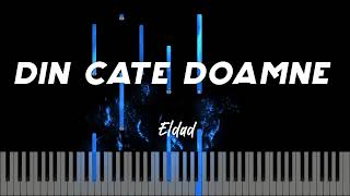 Vignette de la vidéo "Din câte Doamne - Grupul Eldad - Instrumental Pian - Negativ Pian - Tutorial #472"