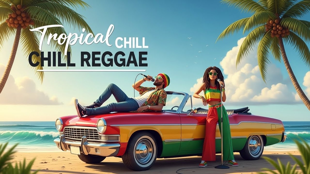 Reggae Island Mix 🌊 Feel Good Tropical Vibes to Relax & Work