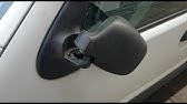 Cómo REPARAR un espejo retrovisor ELÉCTRICO Abatible - YouTube